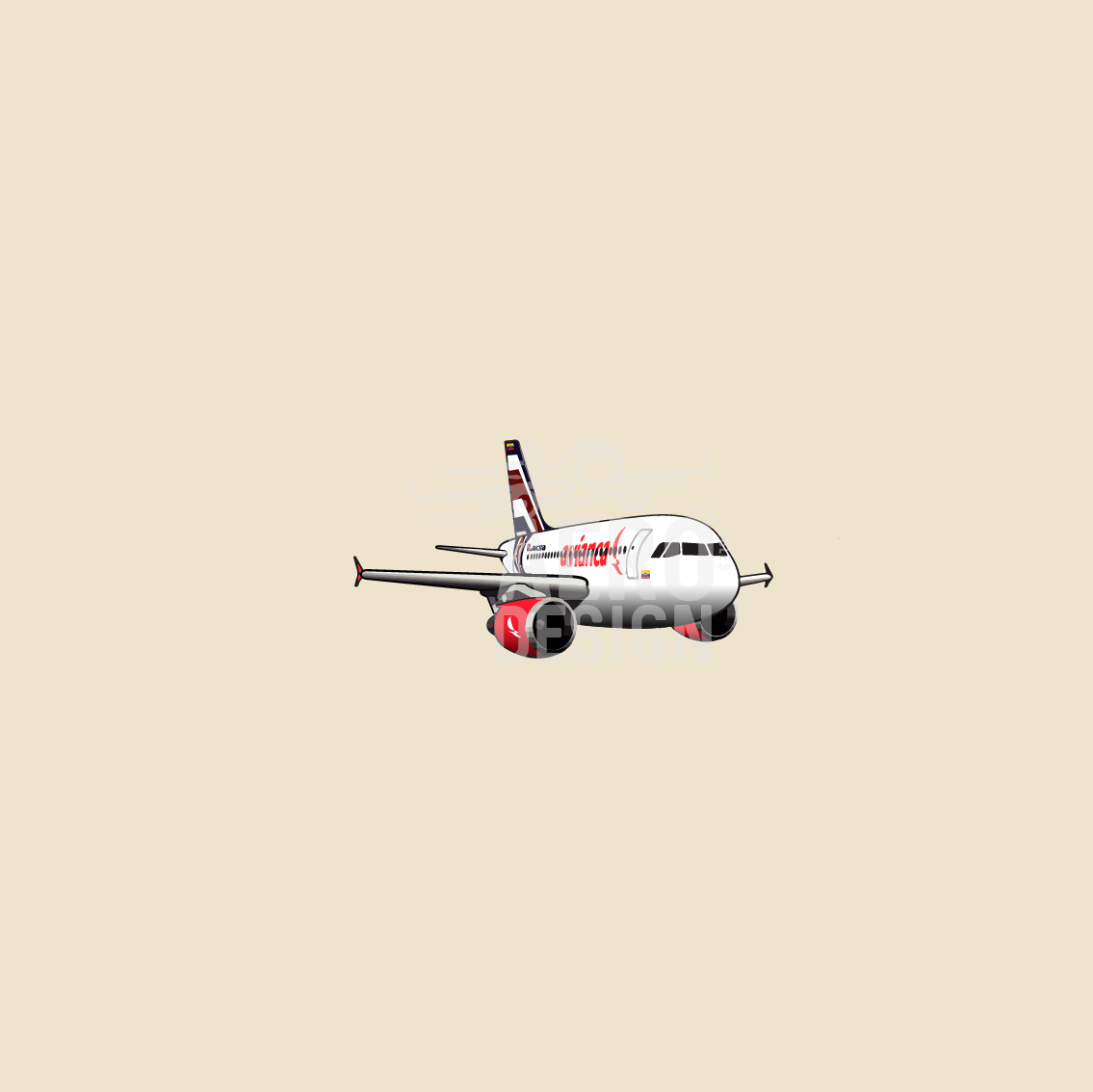 Sticker Avianca Liverys