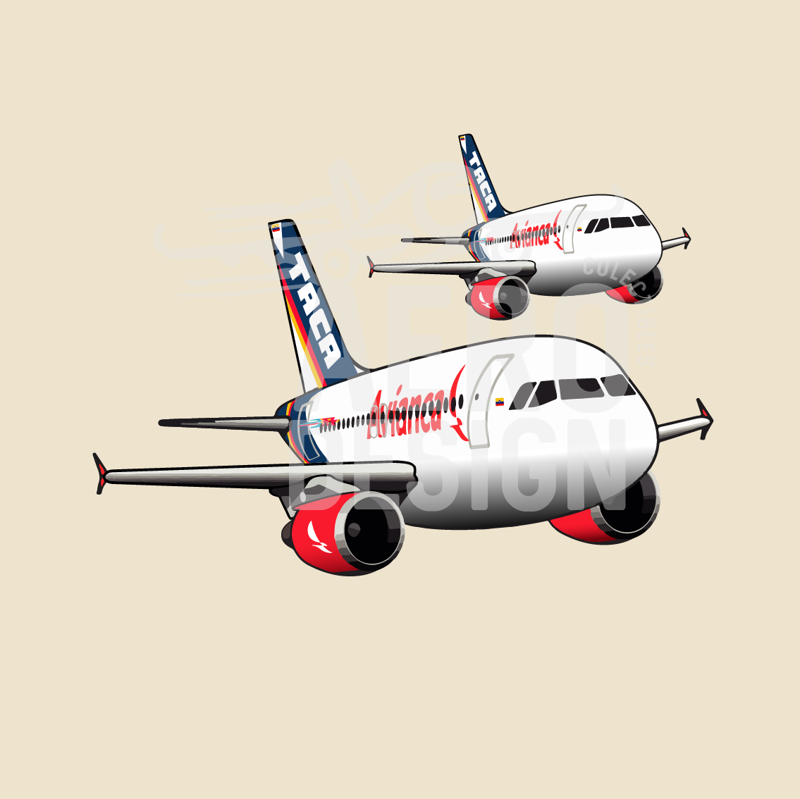 Sticker Avianca Liverys