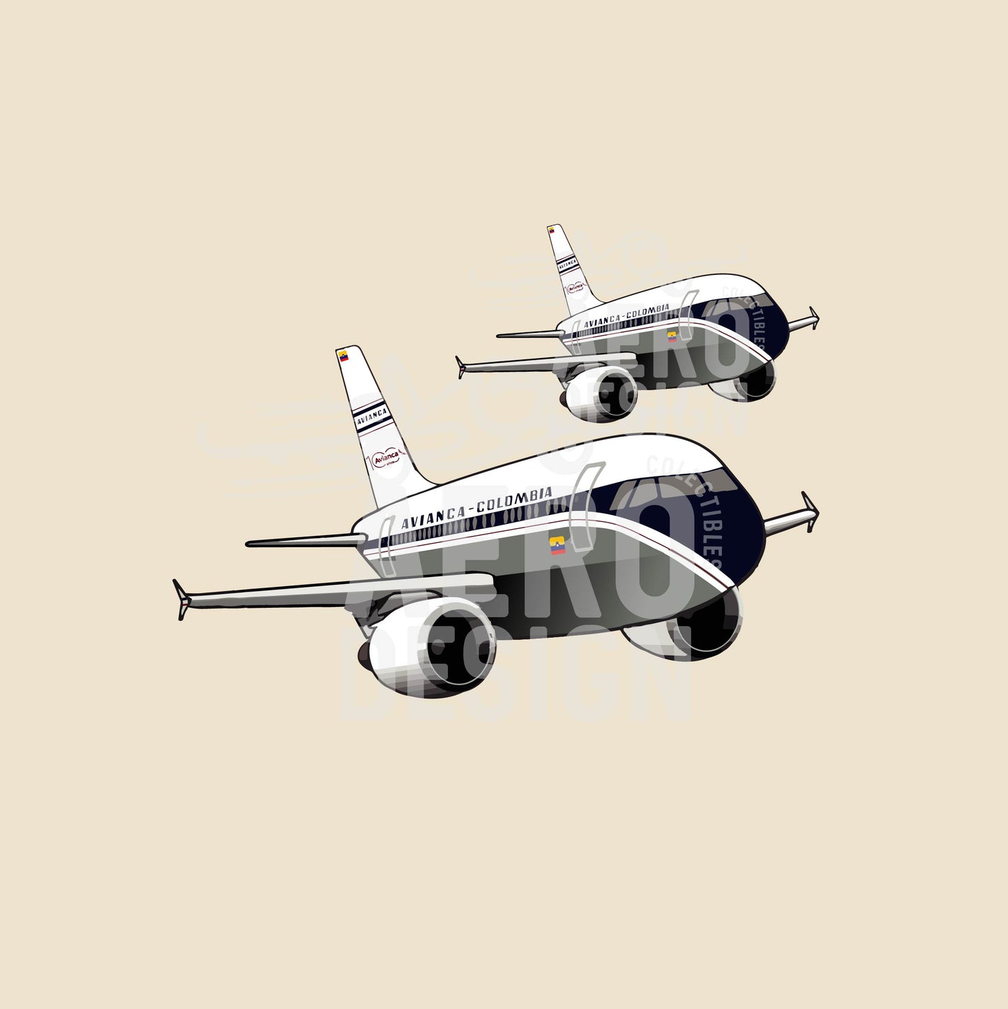 Sticker Avianca Liverys