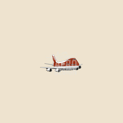 Sticker Retro Avianca B747 ❤️