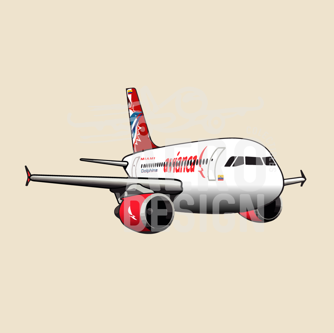 Sticker Avianca Liverys