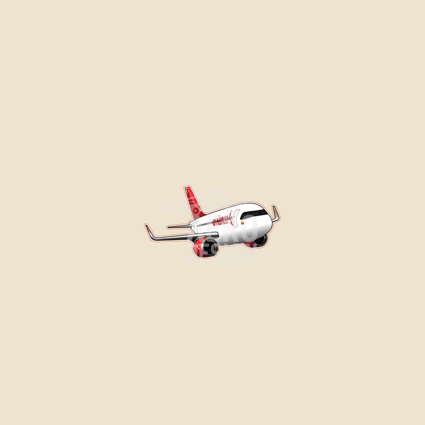 Sticker Avianca Liverys