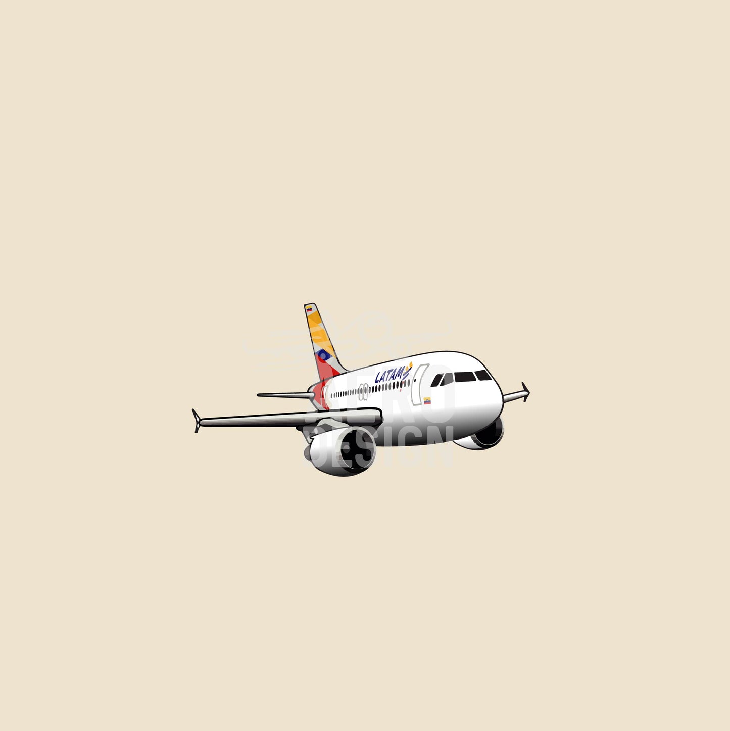 Sticker LATAM Livery 🇨🇴 A320